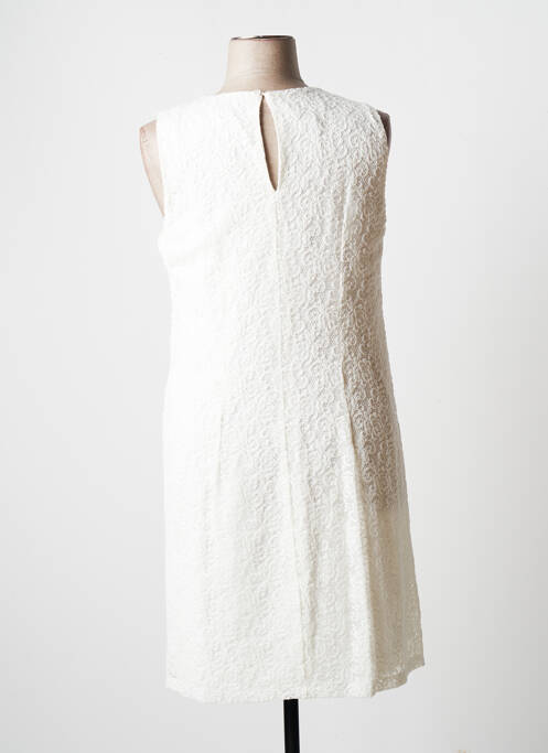 Robe mi-longue blanc JUMFIL pour femme