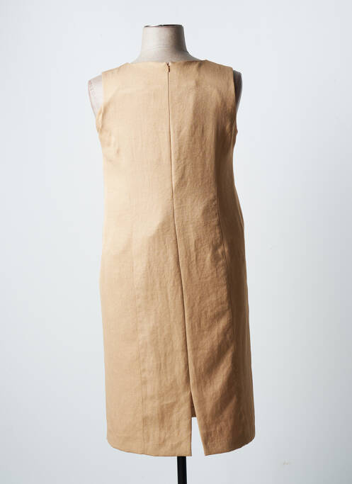 Robe mi-longue marron JUMFIL pour femme