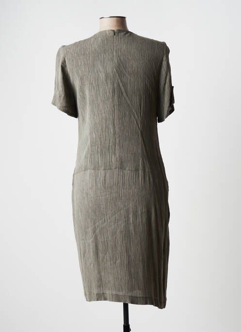Robe mi-longue vert MERI & ESCA pour femme