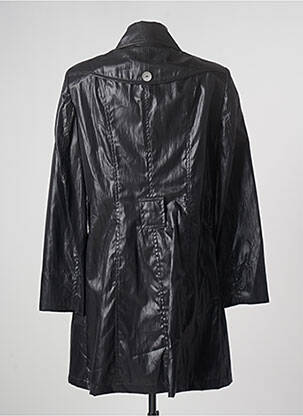Trench coupe cintrée sans capuche noir JUMFIL femme