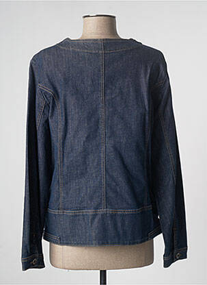 Veste casual col rond bleu JUMFIL femme