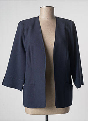 Veste casual coupe droite bleu JUMFIL femme