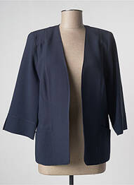 Veste casual coupe droite bleu JUMFIL femme