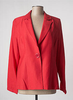Blazer finition intérieure doublée rouge JUMFIL femme
