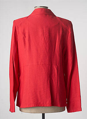 Blazer finition intérieure doublée rouge JUMFIL femme