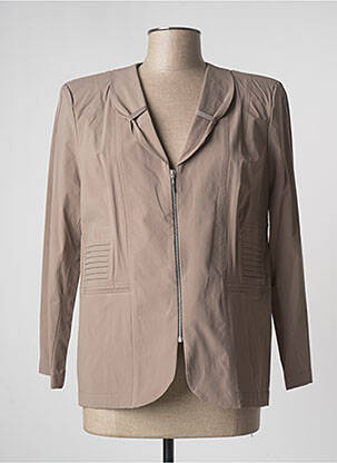 Veste casual epaulette gris JUMFIL femme