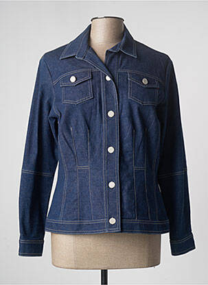Veste casual coupe droite bleu JUMFIL femme