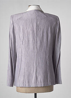 Veste casual epaulette gris JUMFIL femme