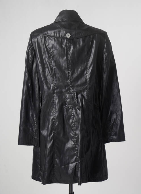 Trench coupe cintrée sans capuche noir JUMFIL femme