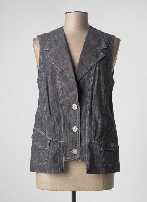 Gilet sans manche poches gris JUMFIL femme