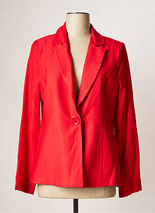 Blazer coupe cintrée rouge JUMFIL femme