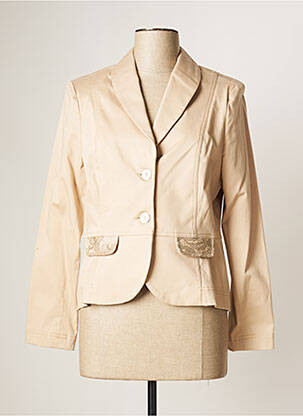 Blazer fausses poches beige JUMFIL femme