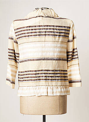 Veste casual epaulette beige JUMFIL femme