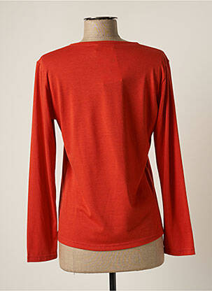 T-shirt manches longues manches longues orange JUMFIL femme