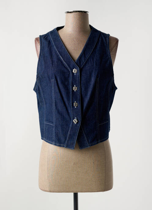 Gilet sans manche bleu JUMFIL pour femme
