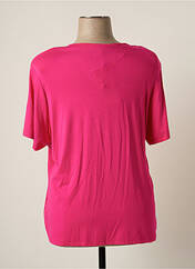 T-shirt rose BLUE MONDE pour femme seconde vue