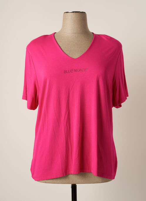 T-shirt rose BLUE MONDE pour femme