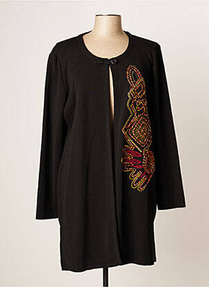 Gilet manches longues stretch noir JUMFIL femme