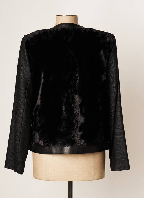 Veste casual col rond noir JUMFIL femme