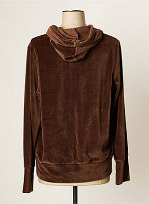 Veste casual col rond marron JUMFIL femme