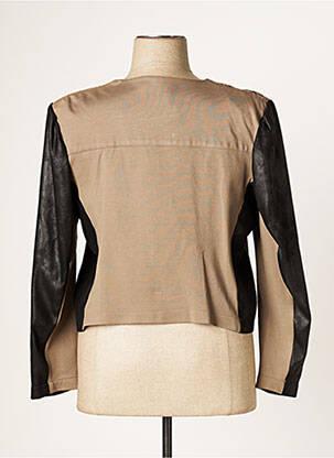 Veste casual epaulette marron JUMFIL femme