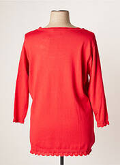 Pull rouge FRED SABATIER pour femme seconde vue