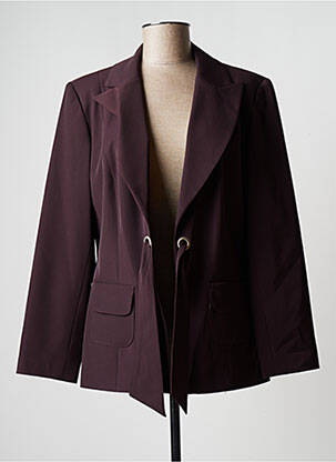 Blazer poches rouge JUMFIL femme