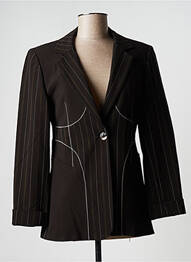 Blazer coupe cintrée marron JUMFIL femme