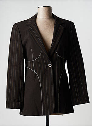 Blazer coupe cintrée marron JUMFIL femme