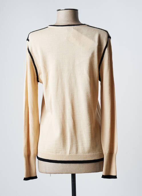 Gilet manches longues beige JUMFIL pour femme