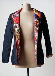 Doudoune poches sans capuche bleu JUMFIL femme