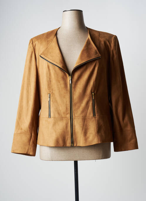 Veste casual epaulette marron JUMFIL femme