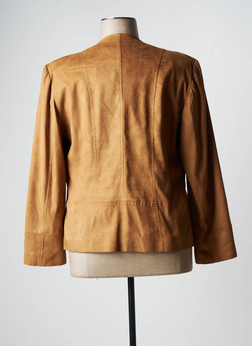 Veste casual epaulette marron JUMFIL femme