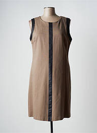 Robe mi-longue sans manche sans manche gris JUMFIL femme