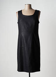 Robe mi-longue sans manche sans manche noir JUMFIL femme
