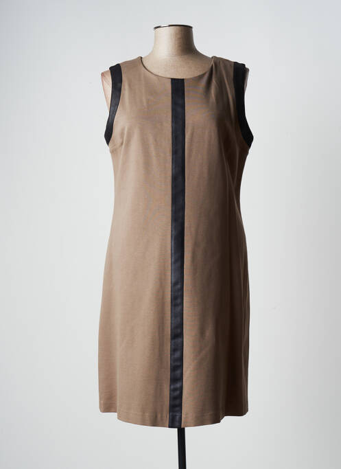 Robe mi-longue sans manche sans manche gris JUMFIL femme