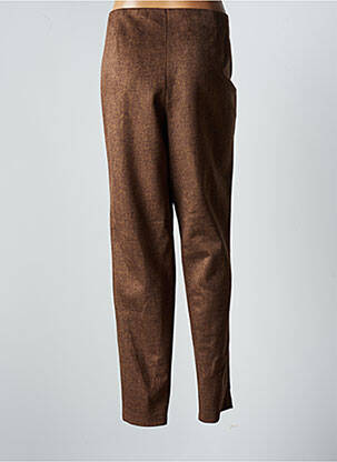 Pantalon droit stretch taille normale marron JUMFIL femme