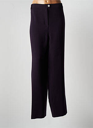 Pantalon droit stretch taille normale violet JUMFIL femme