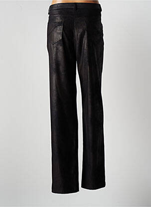 Pantalon droit stretch taille normale noir JUMFIL femme