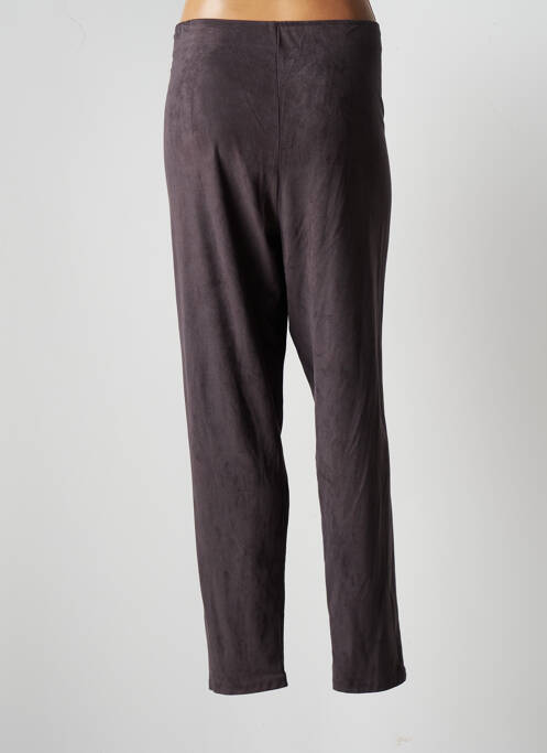 Pantalon slim gris EVA KAYAN pour femme