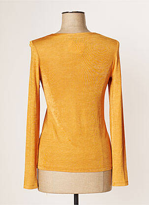 T-shirt manches longues manches longues jaune JUMFIL femme