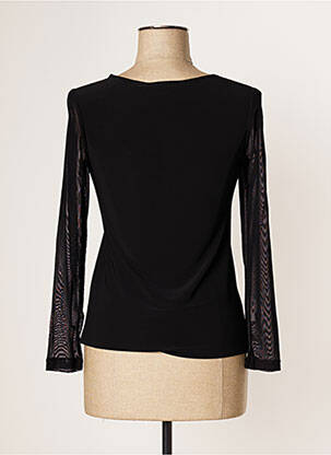 Top stretch manches longues noir JUMFIL femme