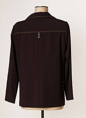 Veste casual epaulette marron JUMFIL femme