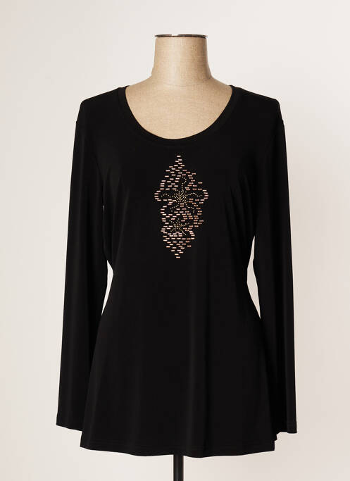T-shirt manches longues manches longues noir JUMFIL femme