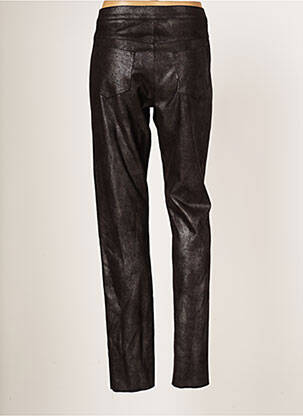 Pantalon slim stretch taille normale noir JUMFIL femme
