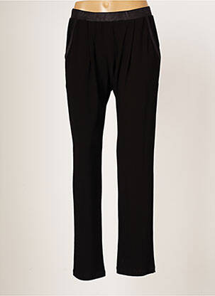Pantalon droit stretch taille normale noir JUMFIL femme