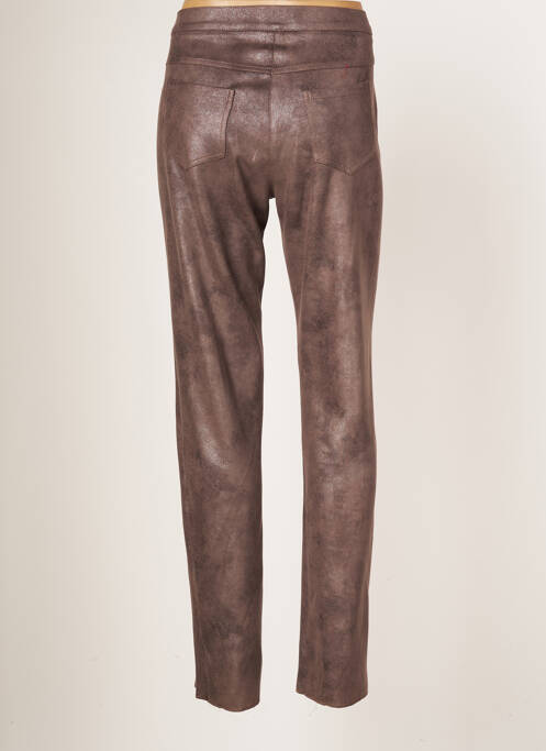 Pantalon slim taille normale taille normale marron JUMFIL femme