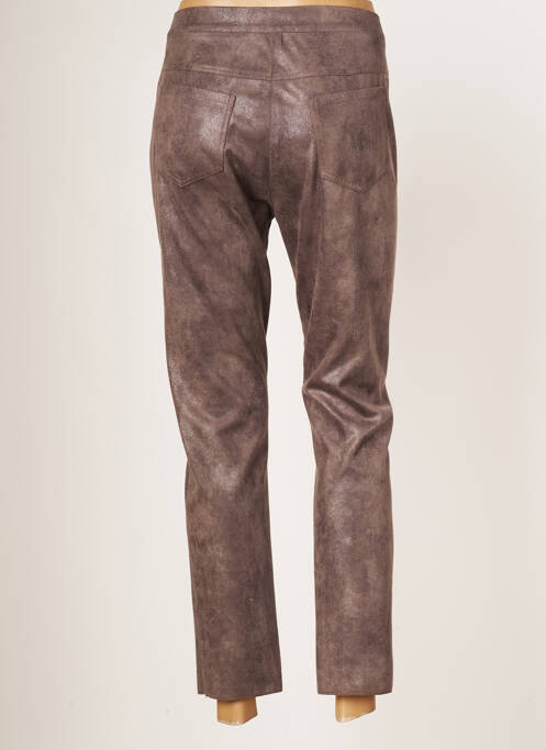 Pantalon slim marron JUMFIL pour femme
