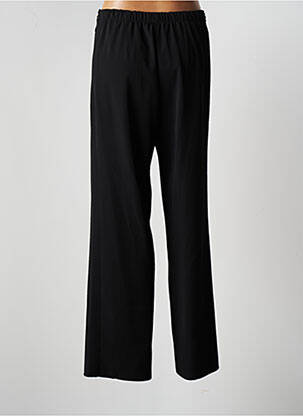 Pantalon droit taille élastique taille normale noir JUMFIL femme