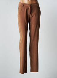 Pantalon slim taille normale taille normale marron JUMFIL femme
